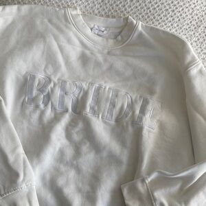 White Bride Sweatshirt